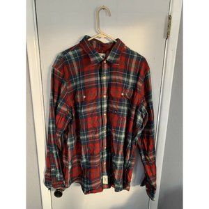 BNWT Abercrombie & Fitch A&F flannel muscle shirt